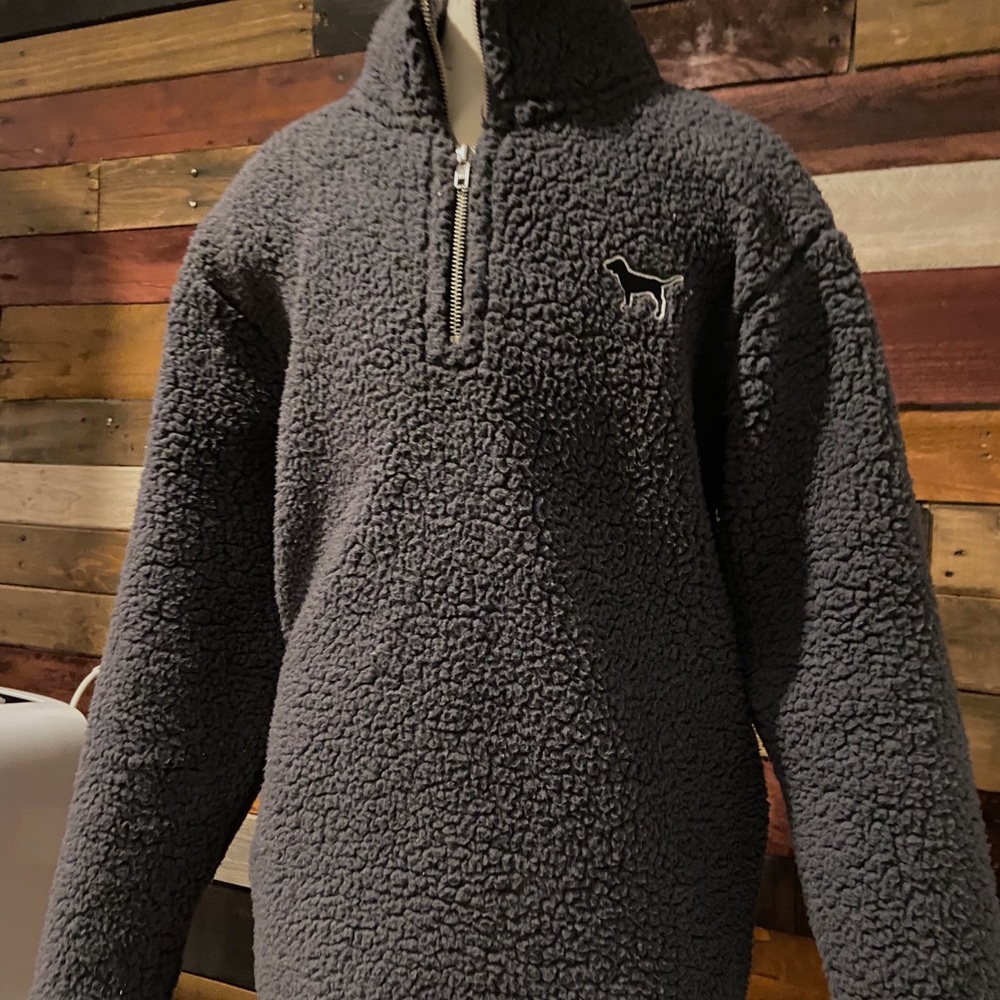 PINK/Victoria Secret fleece sweatshirt/sweater